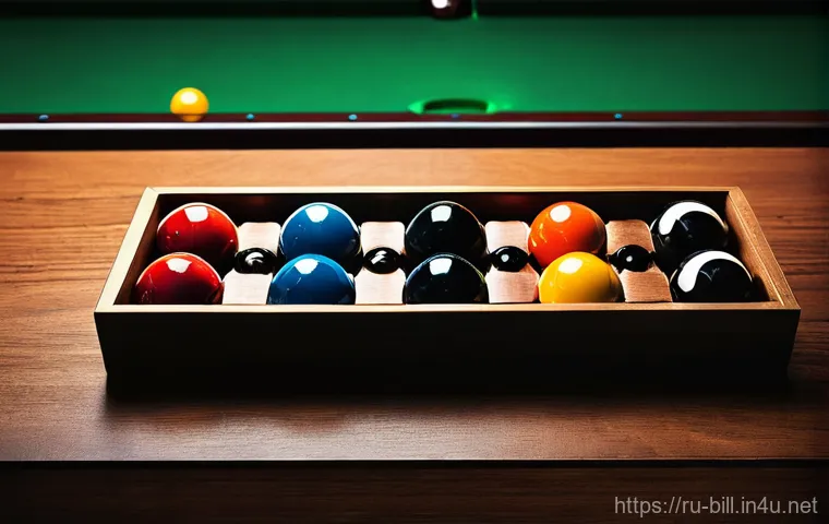 당구 공 기름기 제거법 - **Prompt 2: Confident Play with Flawless Equipment**
    "A male billiard player, in his late 20s or...